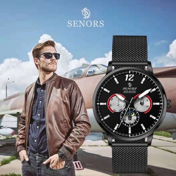 

new men's watch 2020 waterproof summer luminous quartz watch student net band business trend day watchvt6h, Slivery;brown