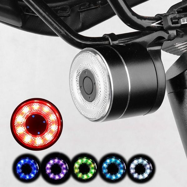 

for bicycle bike bike rear light auto start/sbrake sensing ipx65 waterproof led charging cycling tailligh1