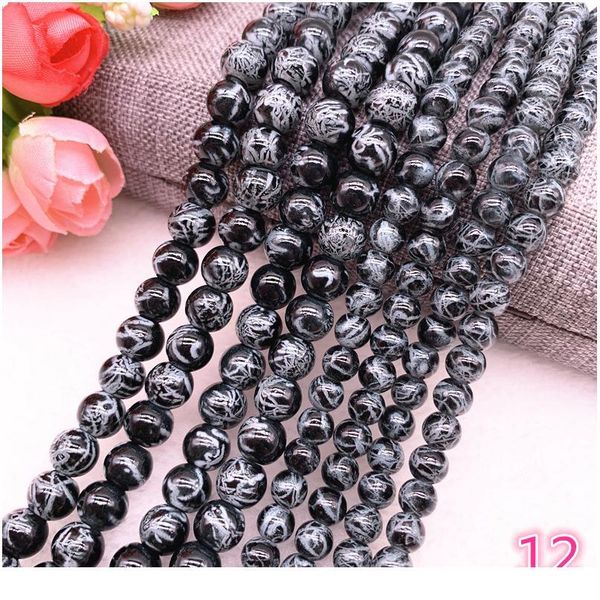 

new 6mm 8mm colour charm glass beads loose spacer beads for jewelry making diy handwork bracelet&necklace beaut qylxcq