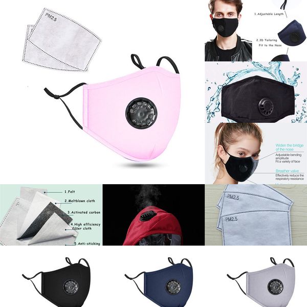 

breath reusable valve with masks cotton face pm2.5 mouth mask anti-dust washable mat0o2 2gfq