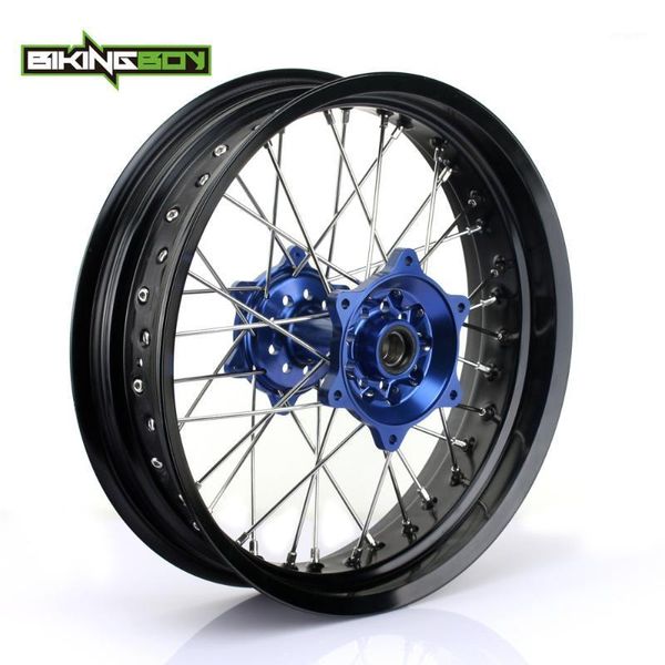

motorcycle wheels & tires bikingboy 17" 18" 19" rear wheel rim hub spacers kit for sx-f 250 350 450 2013-2021 2007-2011 505 2
