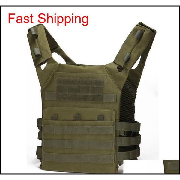 

6color tactical vest quick combat hunting vest molle chest rig protective plate carrier climbing adjustable combat gear vests ppvcs, Black;green