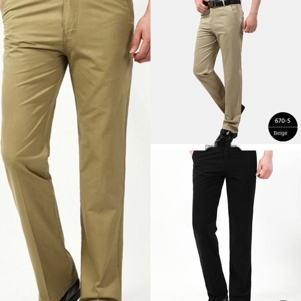 

yu6vs men's yu3du youth loose straight men's casual trousers casual dad long pants business pants autumn, Blue