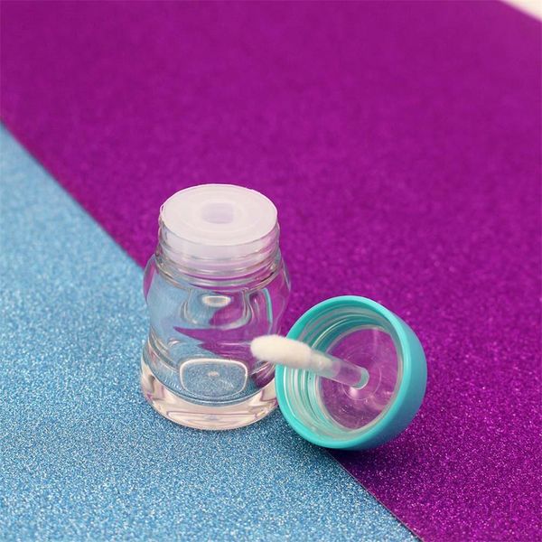 

5pcs lot 6ml cute milk bottle lip gloss tube empty bottle lipstick tube plastic transparent cosmetic packaging container swy sqchag