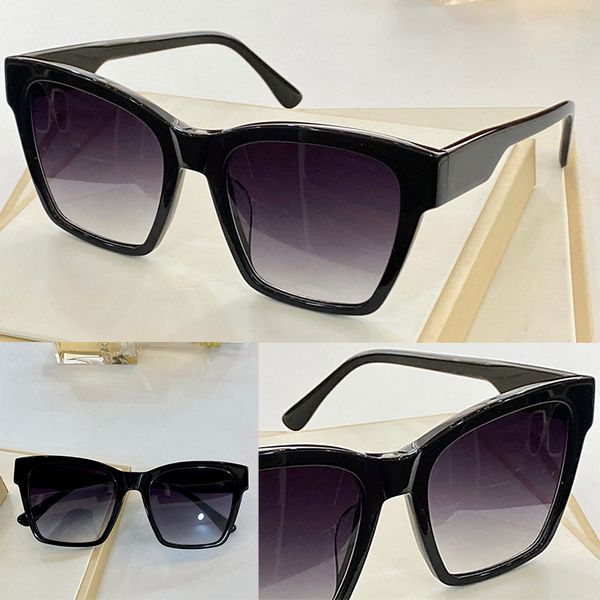 

4384 new fashion sunglasses with uv protection for women vintage square cat eye frame popular come with case classic sunglasses, White;black