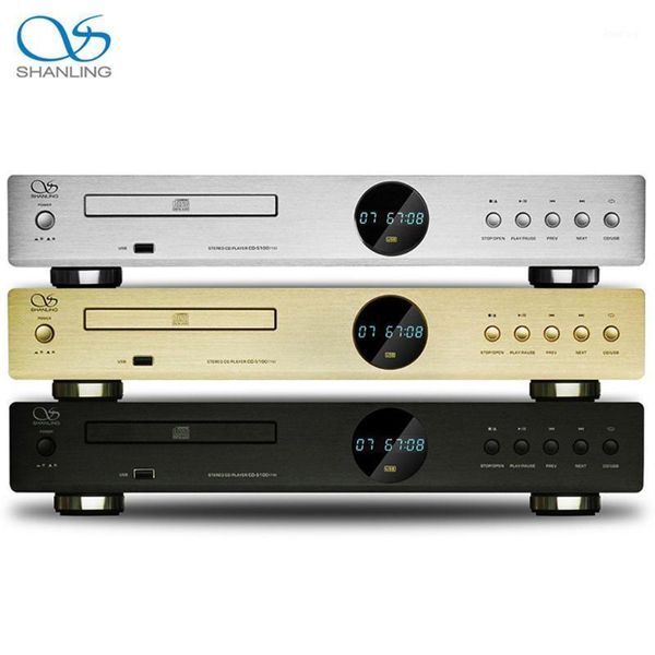 

ShanLing CD-S100 (15) CD HDCD Player USB Reader Silver Version HIFI CD Turnable with remote control CDS1001