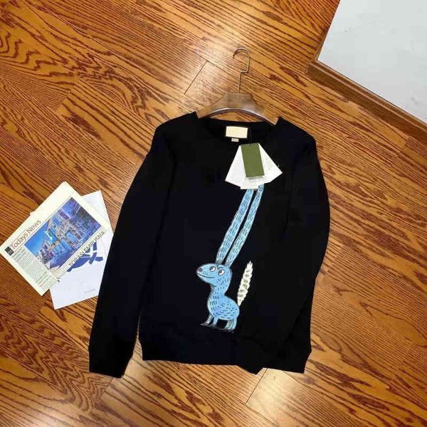 

men's hoodies & sweatshirts hoodie mens long sleeves with pattern letters printed fashion style outwears high sweaters asian size s-3x, Black