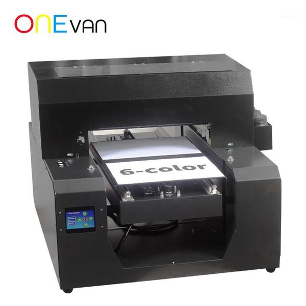 Yeni A3 Boyutu Telefon Kılıfı Yazıcı / Cep Telefonu Kapak Baskı Makinesi LED Lamba UV Flatbed Printer1