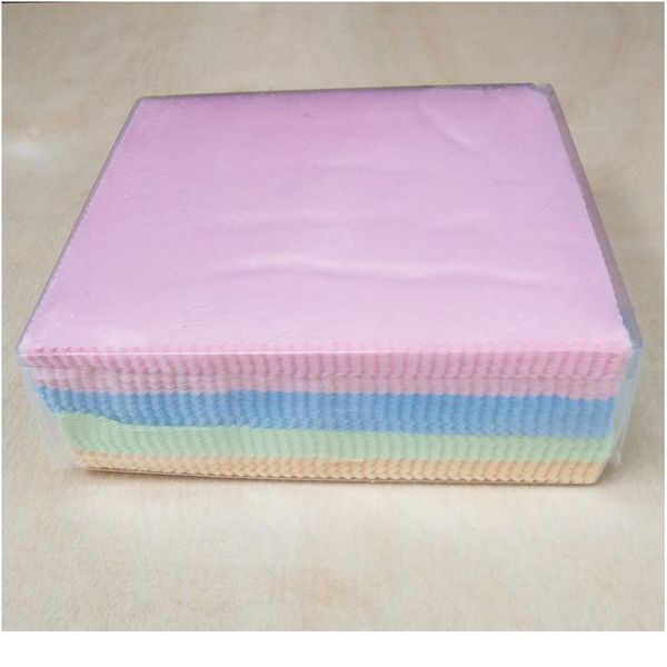 

100pcs/lot microfibre sunglasses cleaner cloth limpia gafas wipes for glasses lens cleaning cloth 130*130mm eyeglasses qylkur