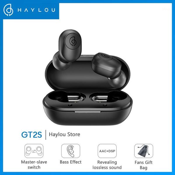 

new haylou gt2s bluetooth headset with automatic synchronization wireless mini1