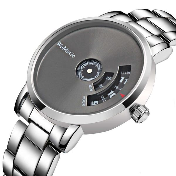 

fashion women's korean womage and men's watch4p6r, Slivery;brown