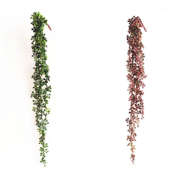 

decorative flowers & wreaths 70cm artificial green succulents plants home garden decoration fake flower arrangement accessories1