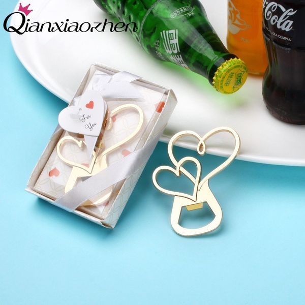 

qianxiaozhen 10pcs heart beer bottle opener wedding favors and gifts wedding gifts for guests wedding souvenirs party supplies 1027