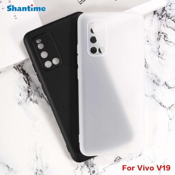 

gel pudding silicone phone protective back shell for vivo v19 soft tpu case