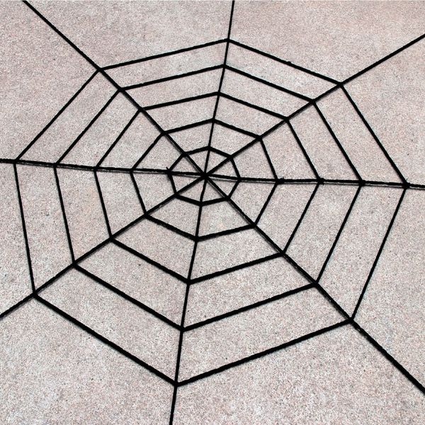 

131pi halloween props ghost festival haunted house bar decoration black and and propsprops bar propswhite spider web spider decoration hktlc