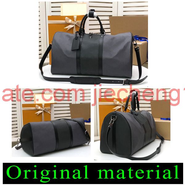 

suitcases men duffle bag women travel bags hand luggage luxurys designer travel bag men pu leather handbags large cross body bag totes 50cm