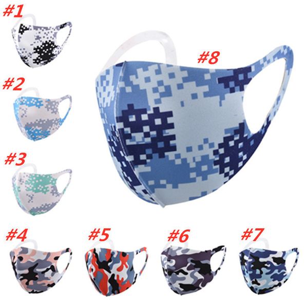 

face dust sport maks tereoscopic windproof camouflage riding breathable housekeeping designer mask t2i5992