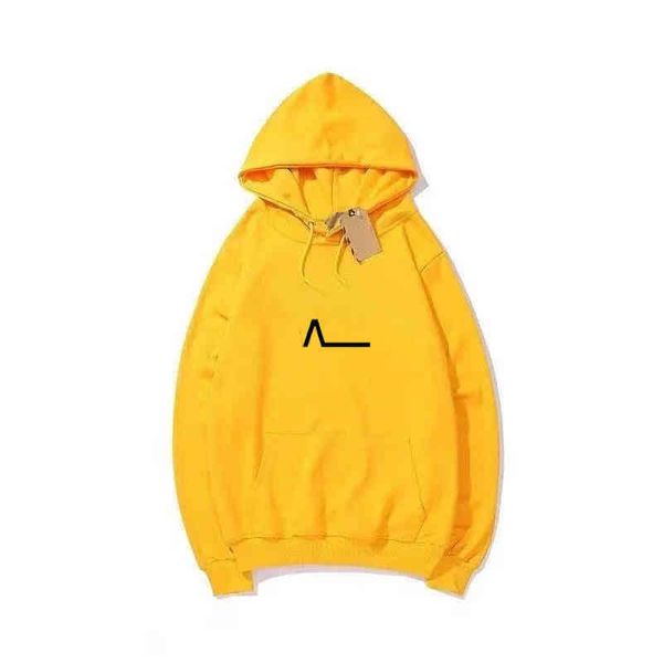 

2021 autumn and winter new hoodie sweater men women with the same style couple trend pattern student wear plus veet s-3xl size brand, Black