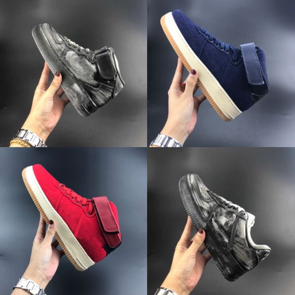 

mens womens lv8 grey black cny red black black aforce 1 one cool grey sport shoes midnight navy mid low cut sneakers