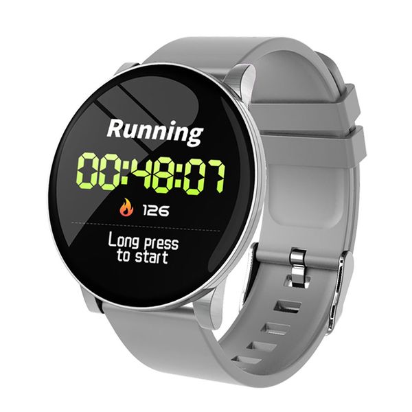 

watches smart w8 with watches men fitness for android sport heart box monitor ip67 waterproof retail watch for phones women bracelets r dhxx, Slivery;brown