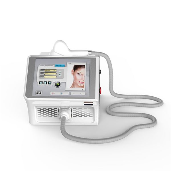 

soprano buz lazer epilator portable machine makinesi remover epilasyon diode 808 hair removal laser physiotherapy, Black