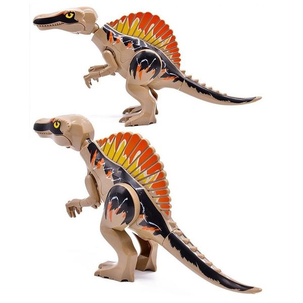 Jurassic Building Blocks Dinosaurs World 2 Figure Mattoni Tyrannosaurus Rex Indominus Rex I-Rex Assemblare Giocattoli per bambini LJ200928