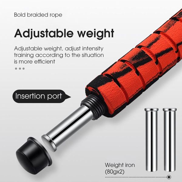 

weight bearing jump rope heavy skipping rope ball bearing weavon cable foam handle or fitness boxing training bbydqe homebag