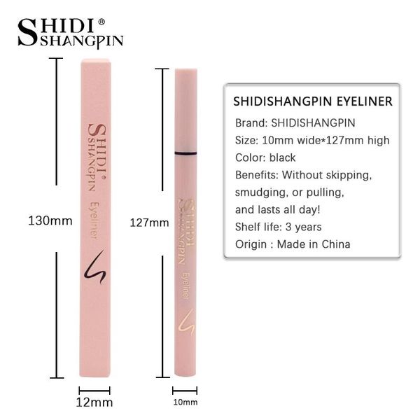 

подводка для глаз водонепроницаемый черный длительный прочный лайнер для глаз карандаш макияж подводка для глаз осмаивает косметика косметик