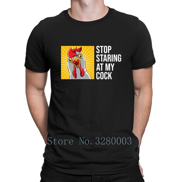 

sstaring at my cock chicken funny farmer gift breathable spring autumn vintage gents custom fit short sleeve sweatshirt hoodie t shirt