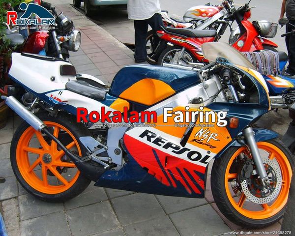 Honda NSR250R için MC21 90 91 92 93 NSR 250R MC21 1990 1991 1992 1993 ABS MERKEZLERİ Vücut Kiti (Enjeksiyon Kalıpları)