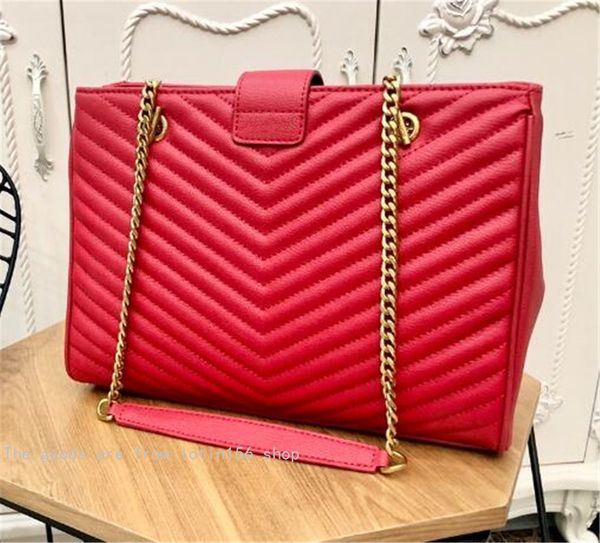 

genuine leather caviar 32cm classic x large v shape bags quilted double flaps shoulder jumbo chain bag shopping bags messenger mukk agcv