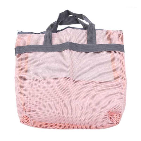 

portable travel cosmetic bag clear large capacity makeup mesh toiletry bags zipper wash organizer colorful pouch bag1