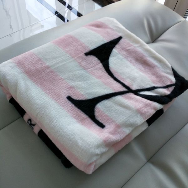 

knitted gray black striped thin throw blankets manta coral flannel blanket sofa/couch bed/plane travel plaids summer tv blanket