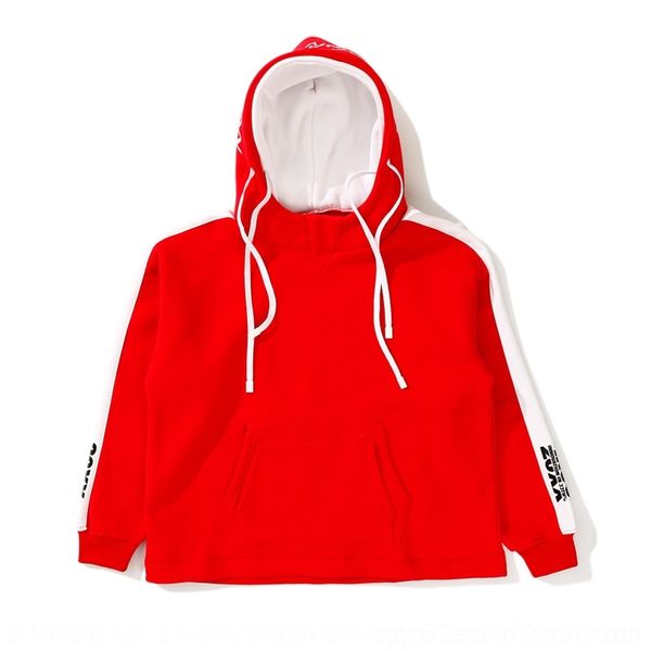 

dzx6f winter new harajuku 5estt long sleeve large fleece sweatshirt size loose two-layer hat women's sweatshirt women's wy1454 woo, Black