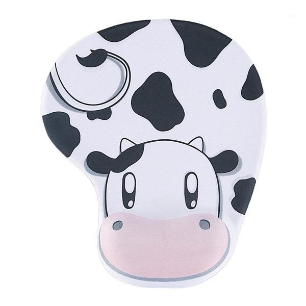

mouse pads & wrist rests cow style black white rest support mice pad for computer1