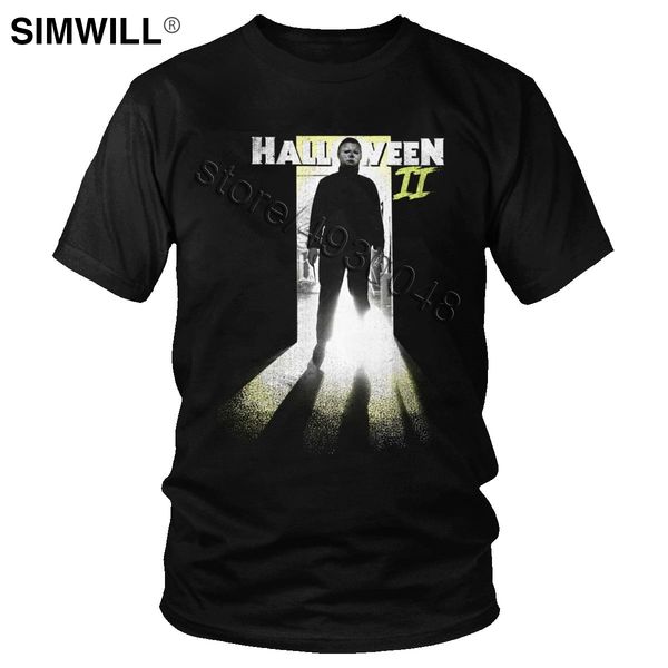 

retro horror michael's entrance tee men's leisure round collar short sleeves michael myers sport hooded sweatshirt hoodie men t s