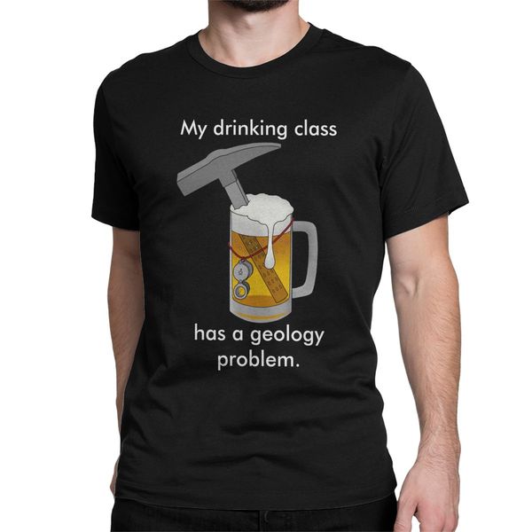 

vintage my drinking class has a geology problem round neck pure funny short sleeve tees original hooded sweatshirt hoodie men t shirt