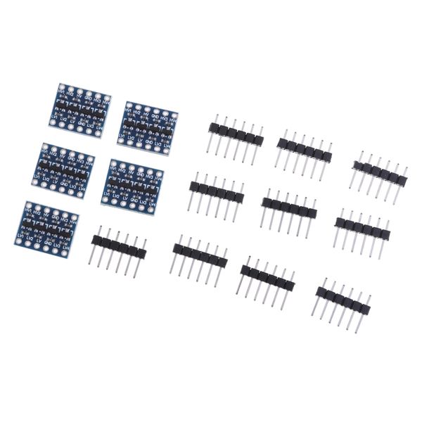 

5pc iic i2c logic level converter bi-directional module 5v to 3v for