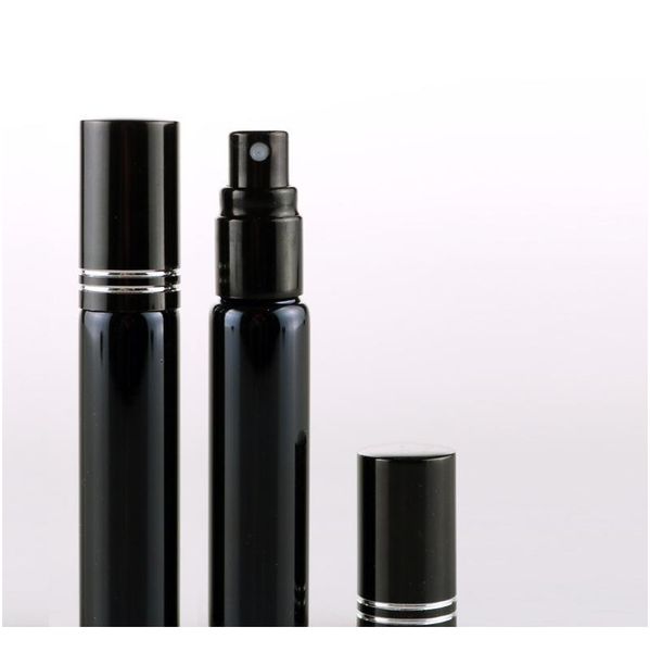 

10ml perfume bottles anodized uv glass tube atomizer spray bottle mini refillable empty case cosmetic container pa wmtovz pets2010