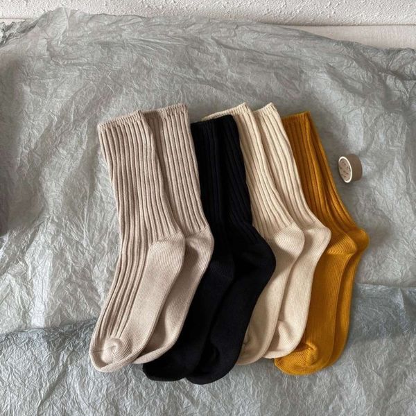 

socks the tube: versatile stockings in autumn and winter, Black;white
