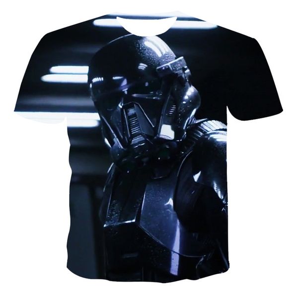 

summer men black white breathable skull printing 3d print shirts comics hippie hippie men clothing