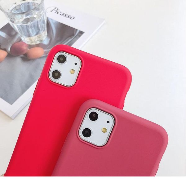 

original liquid sile phone case for iphone 11 pro xr xs x max 6 6s 7 8 plus se2 soft rubb wmtvlp