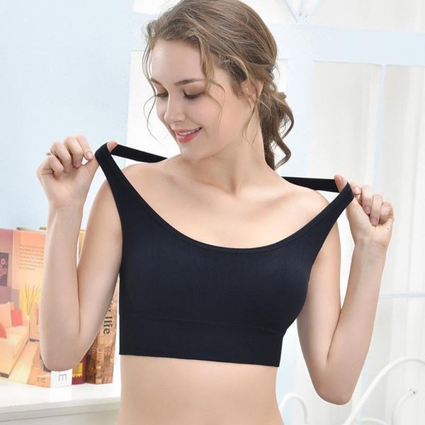 

women x shape back yoga fitness seamless fast dry shockproof wire sports bra high elastic workout solid push up1, White;black