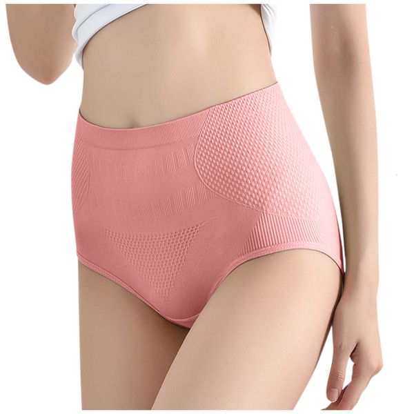 

cotton underwear lace women's solid color briefs high waist female under seamless panties bragas #py10, Black;pink