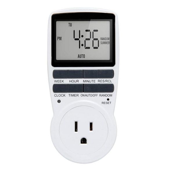 

electronic digital timer switch 24 hour cyclic eu uk au us br fr plug kitchen timer outlet programmable timing socket 220v