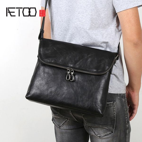 

hbp aetoo original leather retro shoulder bag head layer cowhide casual messenger