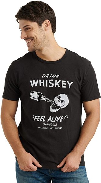 

drink whiskey feel alive t shirt for men graphic & tees crew neck t shirts funny design skull tshirt sport hooded sweatshirt hoodie