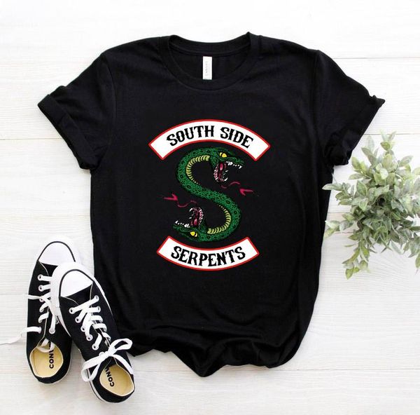 

friends riverdale harajuku t shirt women southside serpent ullzang cartoon t-shirt 90s graphic tshirt fashion tee female bbyqxp lg2010