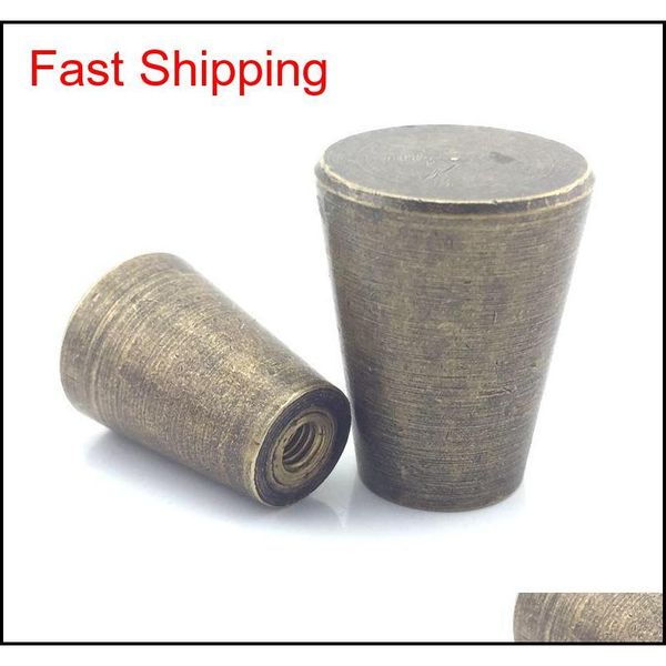 

brushed vintage solid brass cabinet kitchen knobs bronze wholesale price furniture dresser drawer knob pull handl qyljlt packing2010