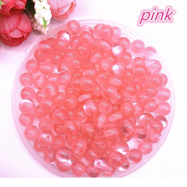 

new 50pcs/lot 8mm diy bracelet accessories children handcraft department round resin stripe beads for jewelry making jllgyu, Crystal